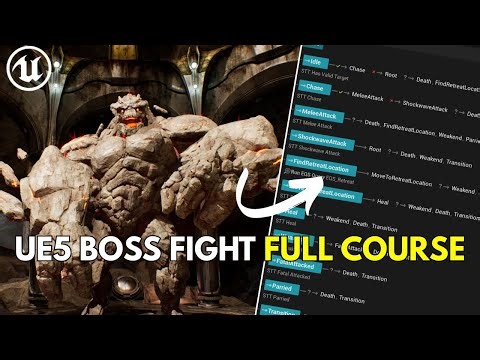 Unreal Engine Boss Fight + State Trees Course - Introduction