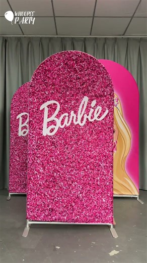 👑 Create your own Barbie Dream Kingdom! #partydecor #customized#BarbieParty#BarbieThemeParty