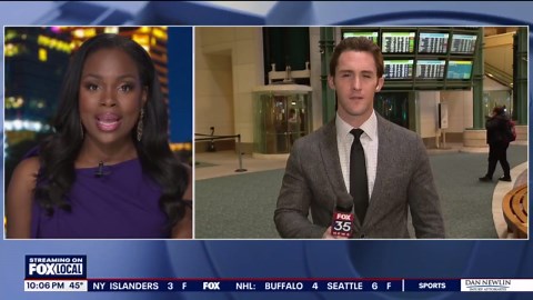 Winter Storm disrupts flights at Orlando airport