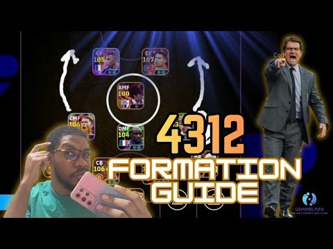 4-3-1-2 Formation Guide 🔥🔥🔥