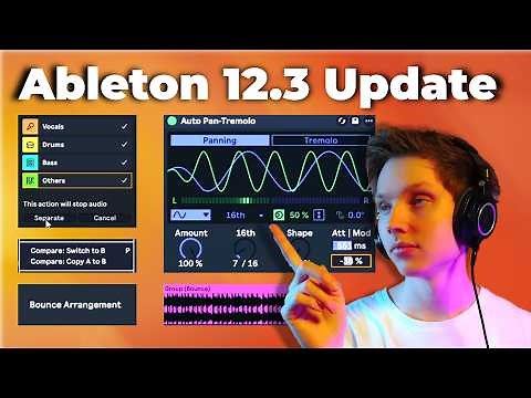Ableton Live 12.3 Update Walkthrough - EVERYTHING NEW
