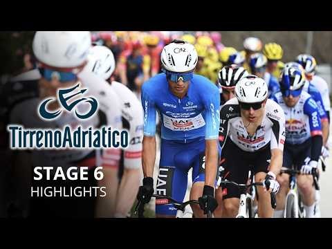 Tirreno-Adriatico 2026 - Stage 6 Highlights - Can Isaac Del Toro win is first Tirreno-Adriatico