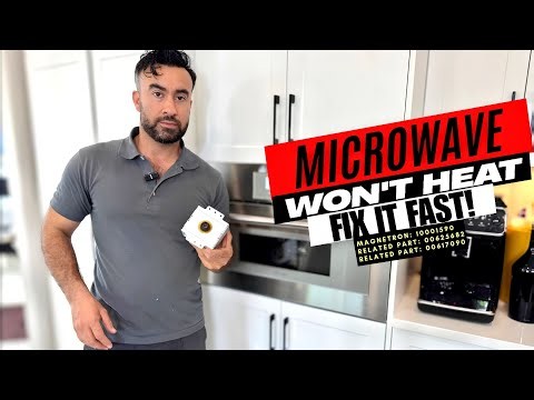 How to Replace Thermador Microwave Magnetron | 10001590 | 00625682 | 00617090 | MB30WP/01