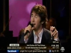 Josh Groban HSN Concert Falling Slowly