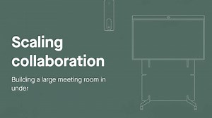 Scaling Collaboration: Building a Large Meeting Room in Under an Hour ​