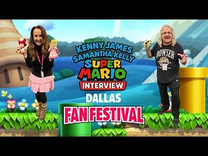 Samantha Kelly & Kenny James: Princess Peach, Toad & Bowser Tell All (Nintendo / Mario)