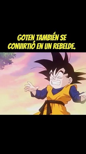 1M views · 40K reactions | Gracias al entrenamiento de Milk, Goten logra convertirse en súper sayayin. #dbz #dragonballz #goku #anime | Ban Arkana | Facebook