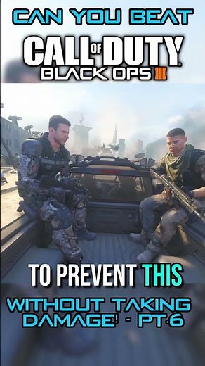 Beating Black Ops 3 - NO DAMAGE! - PT,6
