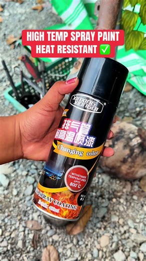 High Temperature Spray Paint for Engine Use