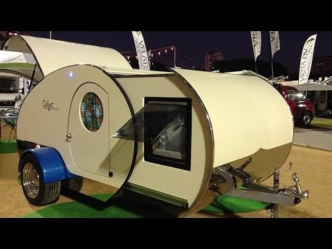 Gidget Retro Teardrop Camper packs