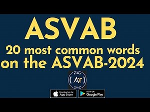 20 Common words on the ASVAB 2024! #asvabwordknowledge