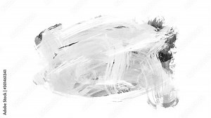 Animation grunge - brush stroke. Abstract hand - painted element. Grunge brush strokes animation. Underline and border design. Seamless looping background. 4K