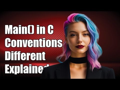 Different conventions for main() in C