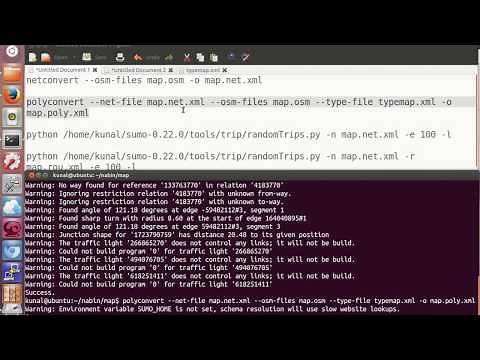 Creating Real Time Vehicular Traffic Simulation Using SUMO and Openstreetmap