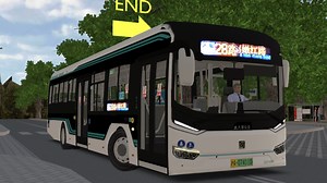 [PBSC]一脚电门直接踩到底！驾驶自行优化申沃S2Y于伪上海公交28路POV飙车实录！