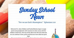 Sunday School News