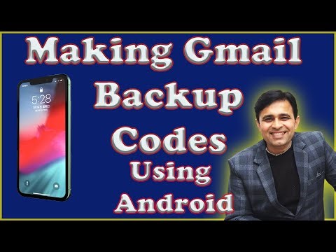 Making 8 Digit Backup Code of Gmail on Mobile ‪@toKapilJoshi‬
