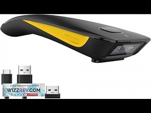 NETUM QR Code Scanner Mini Barcode Scanner Bluetooth Compatible Small Portable USB