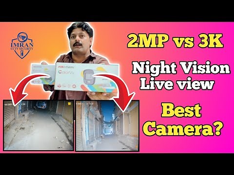Hikvision 2MP ColorVu vs 3K ColorVu | Real Night Vision Test | Best CCTV Camera 2025