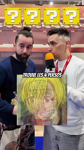 Trouve les 4 persos d'animes : Kurapika, Sanji, etc.