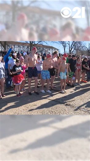 For nearly 30 years, participants have been diving into the icy Susquehanna River to support the Humane Society of Harrisburg Area. This year, over 200 people took the plunge - all to raise money for homeless cats and dogs. Read more: https://local21news.com/news/local/we-are-getting-close-hundreds-take-icy-plunge-to-support-local-humane-society-penguin-plunge-susquehanna-river-harrisburg-swimming-fundraiser-ice-on-river #penguinplunge #humanesociety #susquehannariver | Local 21 CBS News, WHP Ha