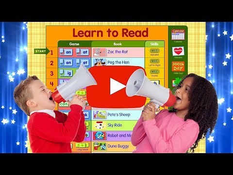 Learn to Read Starfall Word Chunks Pre-School Phonics an, at, en, et, ig, ip, ot, og, ug