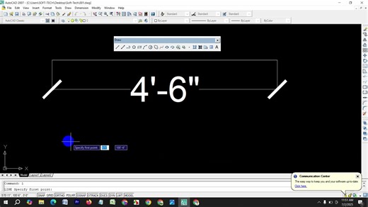 How to Draw a Line with Specific Length in AutoCAD | Engr Momin Ahmed