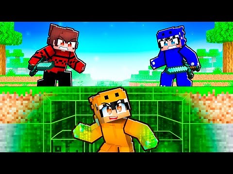 HUNTERS vs HACKER SPEEDRUNER In Minecraft!