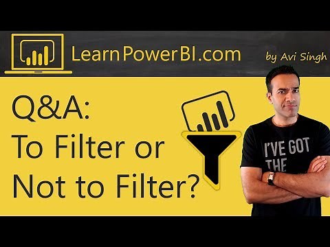 Power BI Q&A: How to filter without really filtering?! (a tricky challenge)