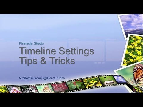 Timeline Settings in Pinnacle Studio