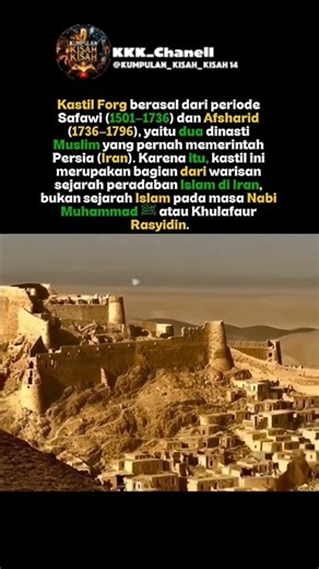 Sejarah Islam di Persia: Kemegahan Kastil Forg yang Wajib Kamu Lihat