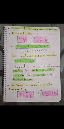 Class 12th physics Unit 2(a) Part 2 short notes #physics #physicsfundamentals #shortnotes