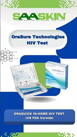 OraSure Technologies HIV and HCV TEST | Catalog No - #1001-0600 | Medical IVD | Rapid Test |