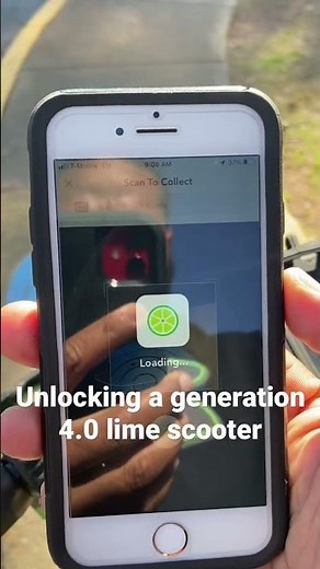 Unlocking a generation 4.0 lime scooter