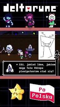 DELTARUNE ROZDZIAŁY 1-4 SPOLSZCZENIE - ZWIASTUN (SHORT)