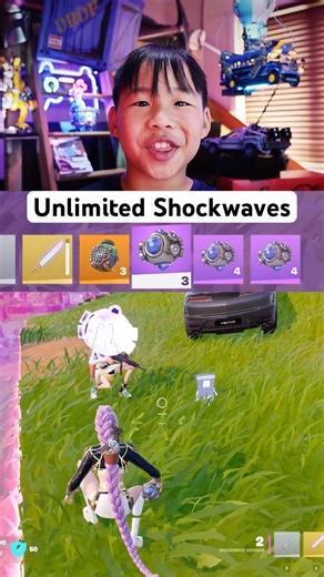 How to get unlimited shockwaves in the new Fortnite Valentines Update #fortnite #kpopdemonhunters