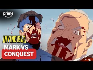 Mark FINALLY Kills Conquest | Invincible S3 | Prime Video