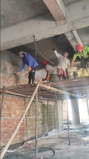 Celling Plaster work process