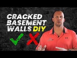 DIY Repair a Cracked Basement Wall From The Inside | HydroHelp911 Cracked Basement Wall Repair