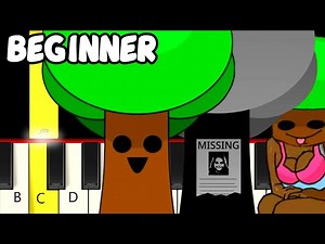 Mr Tree in 39 Phases (Sprunki) - Piano Tutorial - Videos For Kids
