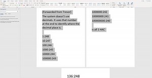 Understanding Decimals in HAC