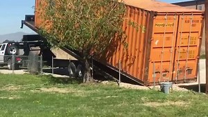 2.2K views · 21 reactions | Unloading using a rolloff trailer | Bus Planet | Facebook