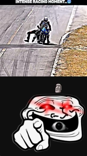 Intense Racing Moment...😳