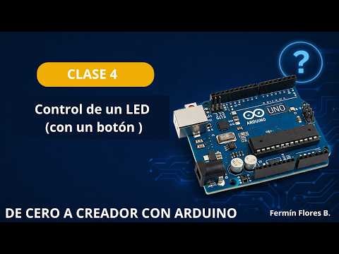 CLASE 4 | Encendido de un led con botón | Pull Up and Pull down