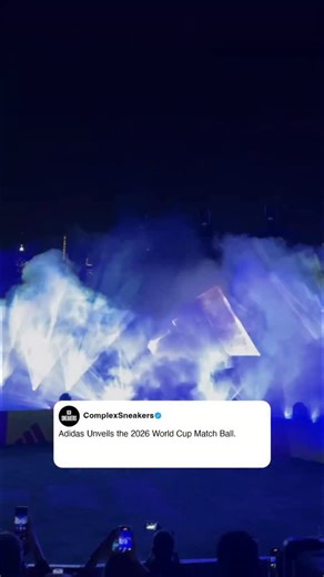 40K views · 76 reactions | @adidas honors football legends as they unveil the 2026 World Cup match ball ⚽️ | Complex Sneakers | Facebook
