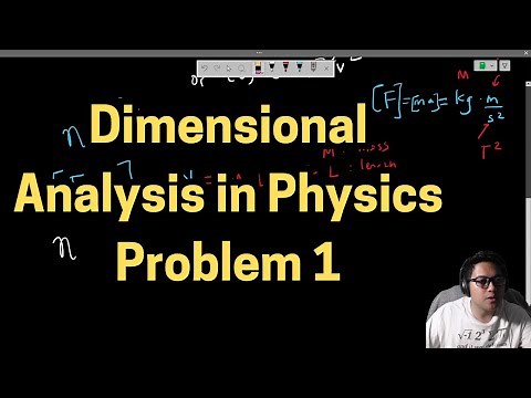 Dimensional Analysis in Physics | Problem 1 | Drag Force on a Sphere in a Viscous Fluid