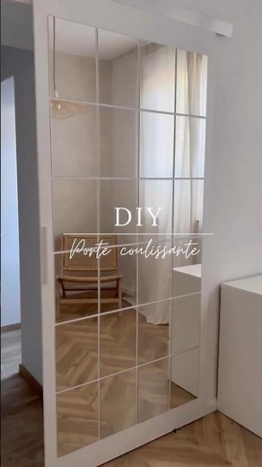 DIY : on fabrique une porte coulissante sur mesure (et pas chère🤑)🚪