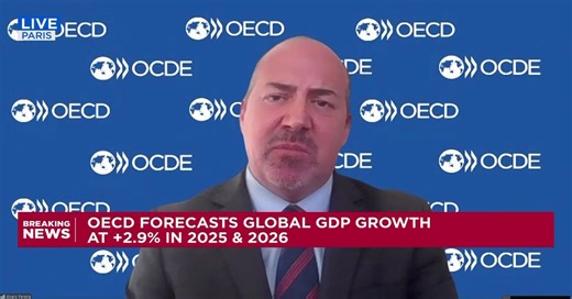 Trade uncertainty has reached unprecedented levels, OECD chief economist says