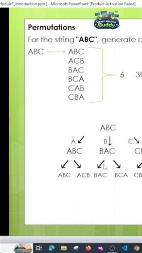 Permutations in DAA | Theory, Problem Solving & C++ Code Backtracking Algorithm #learnwithyourbuddy