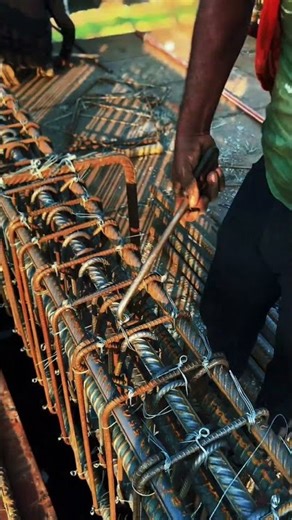 Beam reinforcement fixing